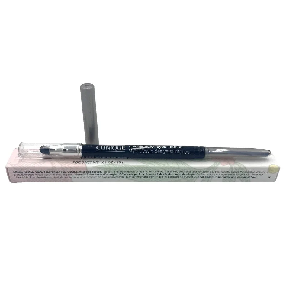 Clinique Quickliner For Eyes‎ Intense Pencil Liner 09 Intense Ebony New